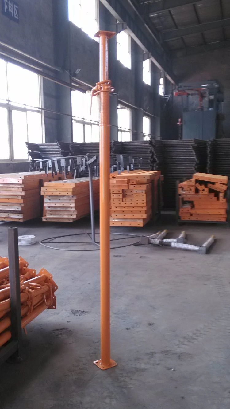 Adjustable Steel Prop 1.8-3.2m Scaffolding Prop Used for Aluminum Formwork Construction