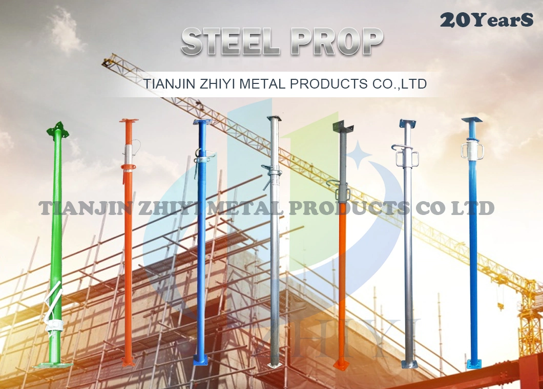 Adjustable Formwork Shoring Galvanized Slab Telescopic Aluminium Steel Props Peri Multi Scaffolding Stee Used in Construction